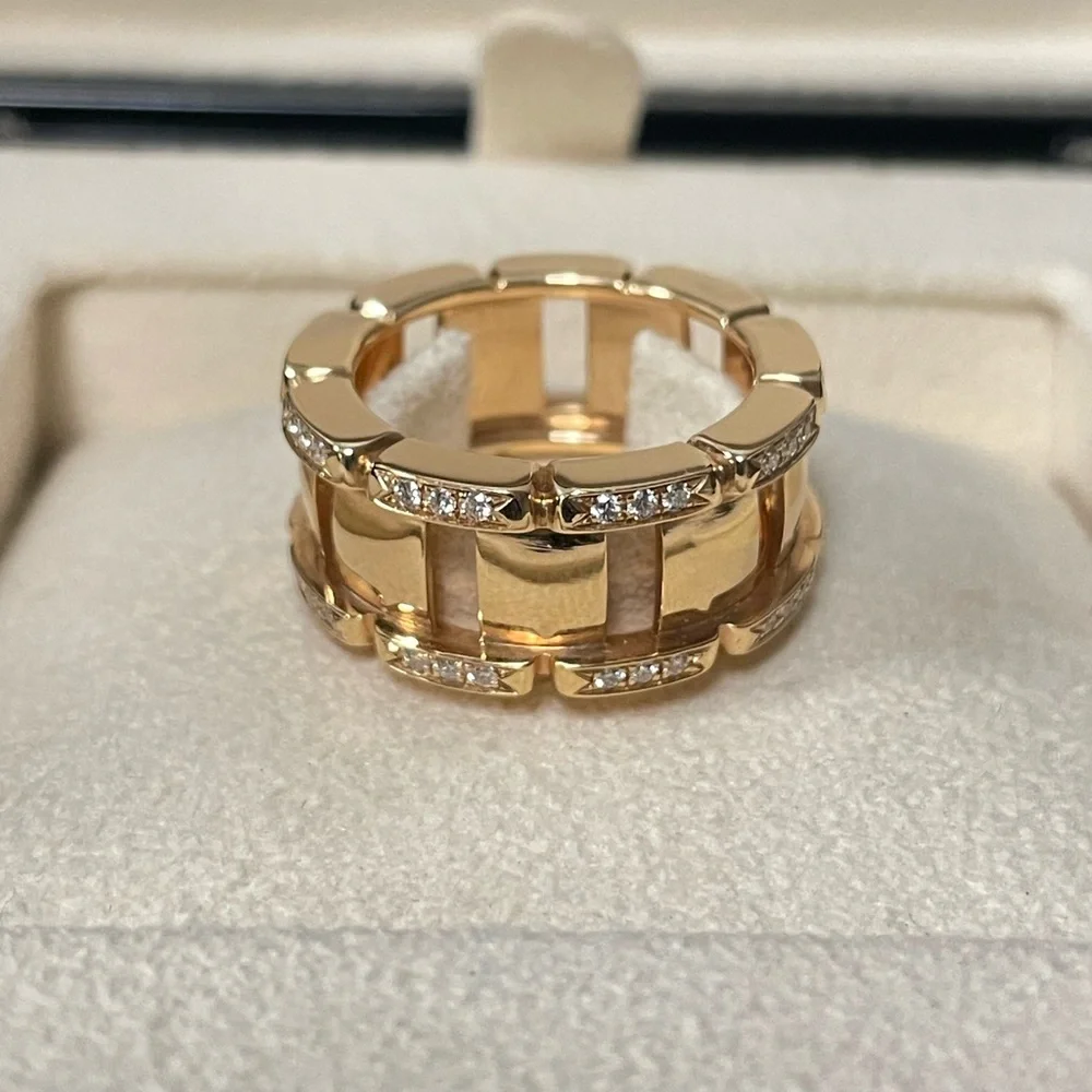 BRAND NEW!! ORIGINAL!!! Patek Philippe Twenty~4 Ring. Set with 54 diamonds - Picture 3 of 5